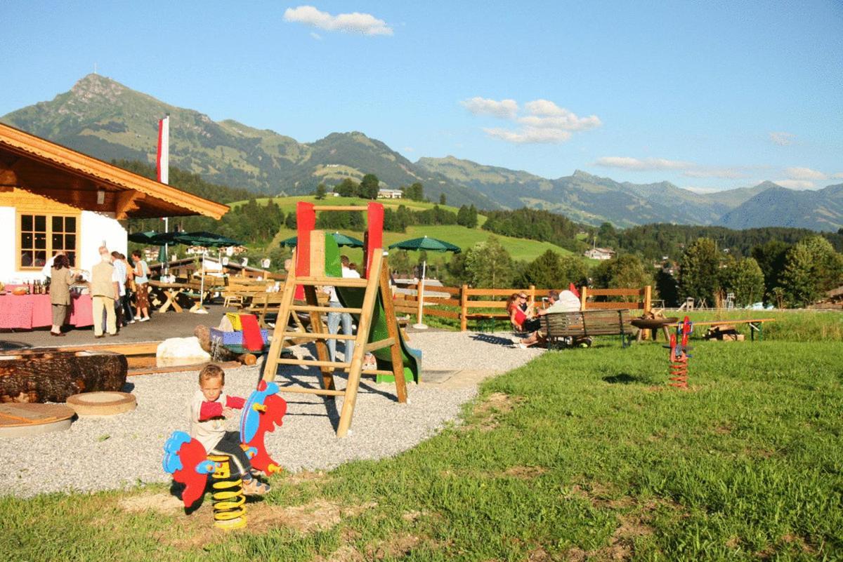 Hotel Hubertus Mit Erlebnislandgasthof Reitherwirt Kitzbühel Dış mekan fotoğraf
