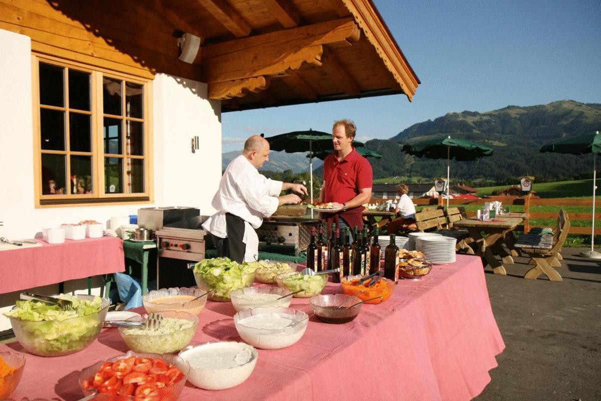 Hotel Hubertus Mit Erlebnislandgasthof Reitherwirt Kitzbühel Dış mekan fotoğraf
