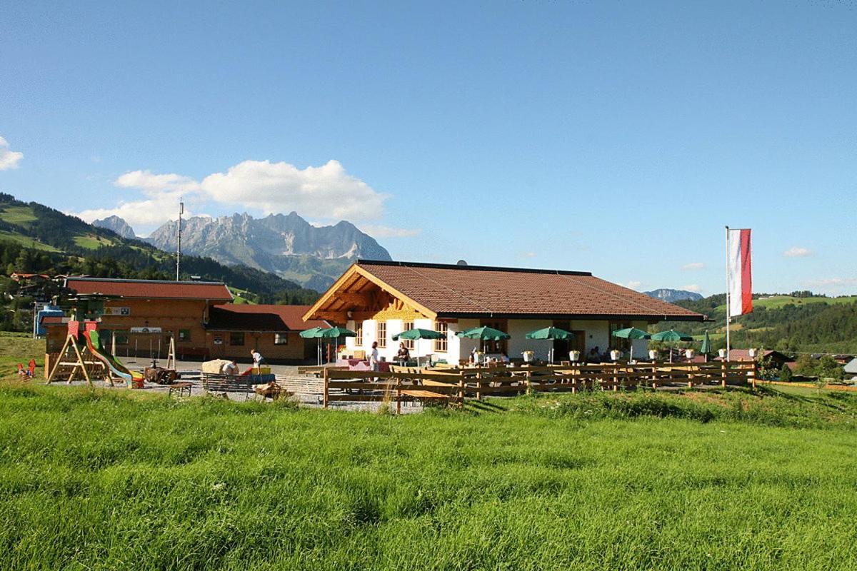 Hotel Hubertus Mit Erlebnislandgasthof Reitherwirt Kitzbühel Dış mekan fotoğraf