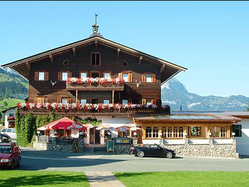 Hotel Hubertus Mit Erlebnislandgasthof Reitherwirt Kitzbühel Dış mekan fotoğraf
